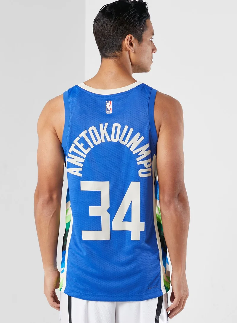 Nike Milwaukee Bucks City Edition Jersey