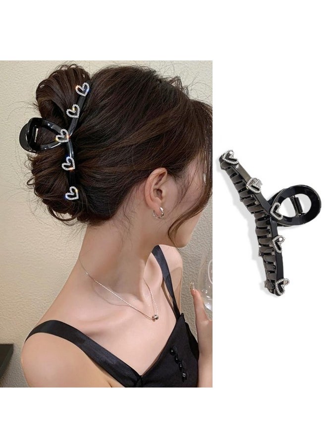 Heart Hair Clips Hair Claw Clip For Thick Hair For Women Girls Hair Styling French Hair Barrette Heart Charms Rhinestone Nonslip Hair Accessories Hairpin Large Banana Clips Large Hair Clamps 1Pcs - pzsku/ZFA56BC595E0F7CE04111Z/45/_/1696664327/9fc25e72-ca16-4aa7-8b6d-1ffe3a3eb942