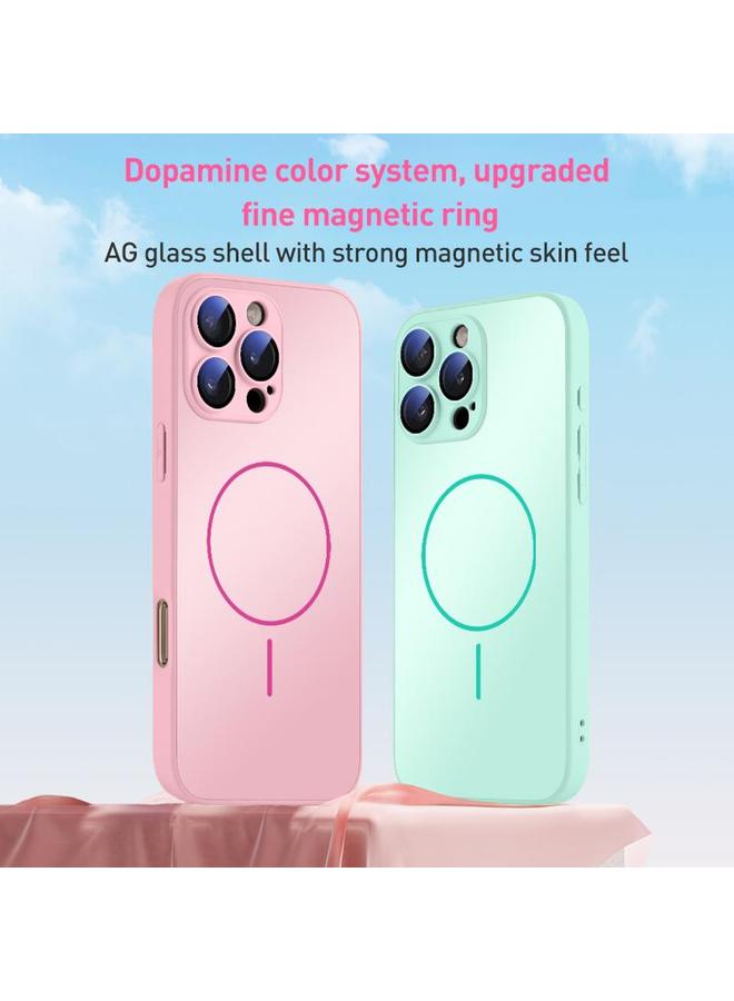 Zaboon Case For iPhone 11 Thin Circle MagSafe Skin-feel AG Glass Phone Case - Image 2