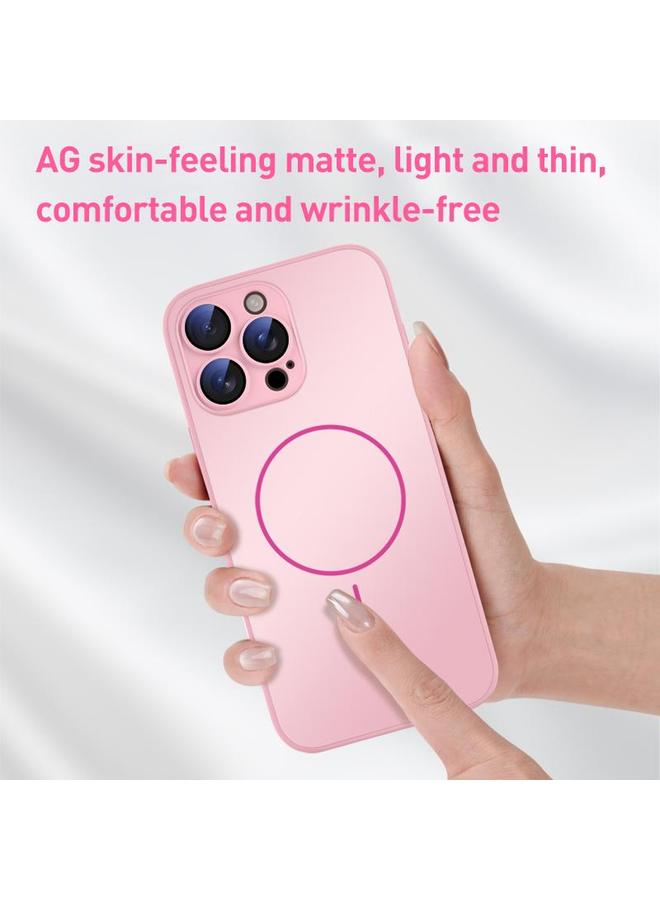 Zaboon Case For iPhone 11 Thin Circle MagSafe Skin-feel AG Glass Phone Case - Image 5