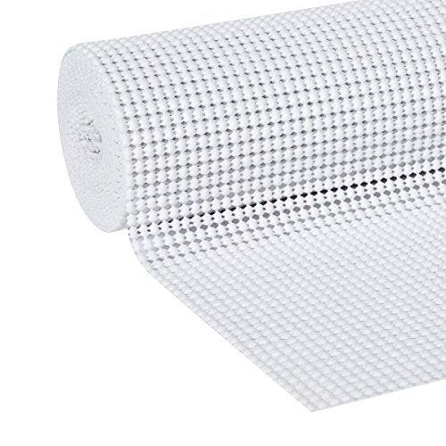 Duck Brand Select Grip EasyLiner Shelf and Drawer Liner, Non-Adhesive, 12-Inch x 10-Feet, Non-Adhesive, White, 1359539 - Image 2