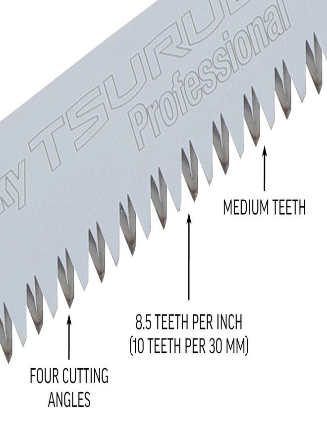 سيلكي منشار يدوي مستقيم من سلسلة Silky Professional Series TSURUGI، أسنان متوسطة 300 مم (452-30) - Image 4