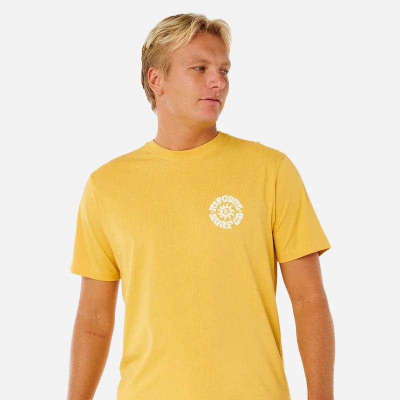 ريب كورل Pacific Rinse Circle Relaxed T-Shirt - Men