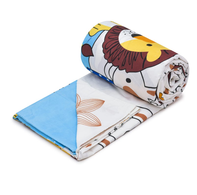RRC Soft Microfiber Printed Double Duvet Cover (Double) 90" x 100" Inches - Image 2