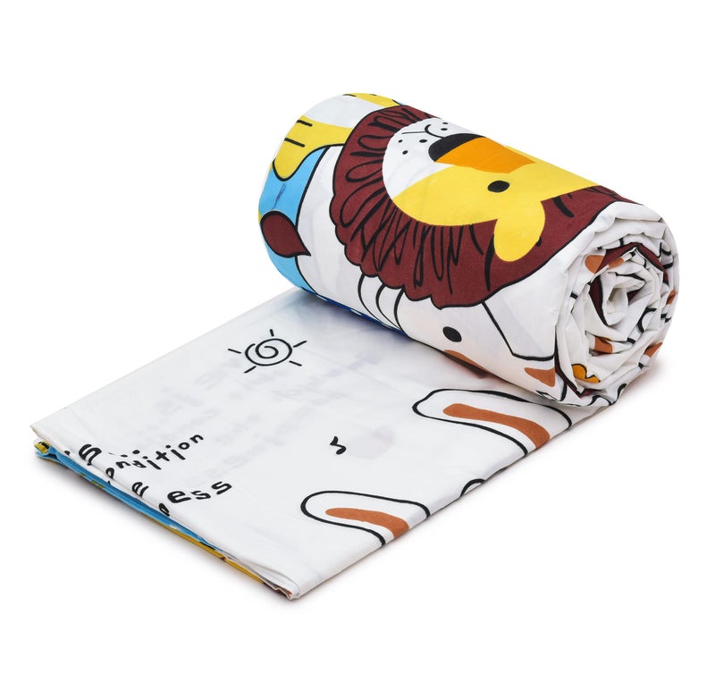 RRC Soft Microfiber Printed Double Duvet Cover (Double) 90" x 100" Inches - Image 4