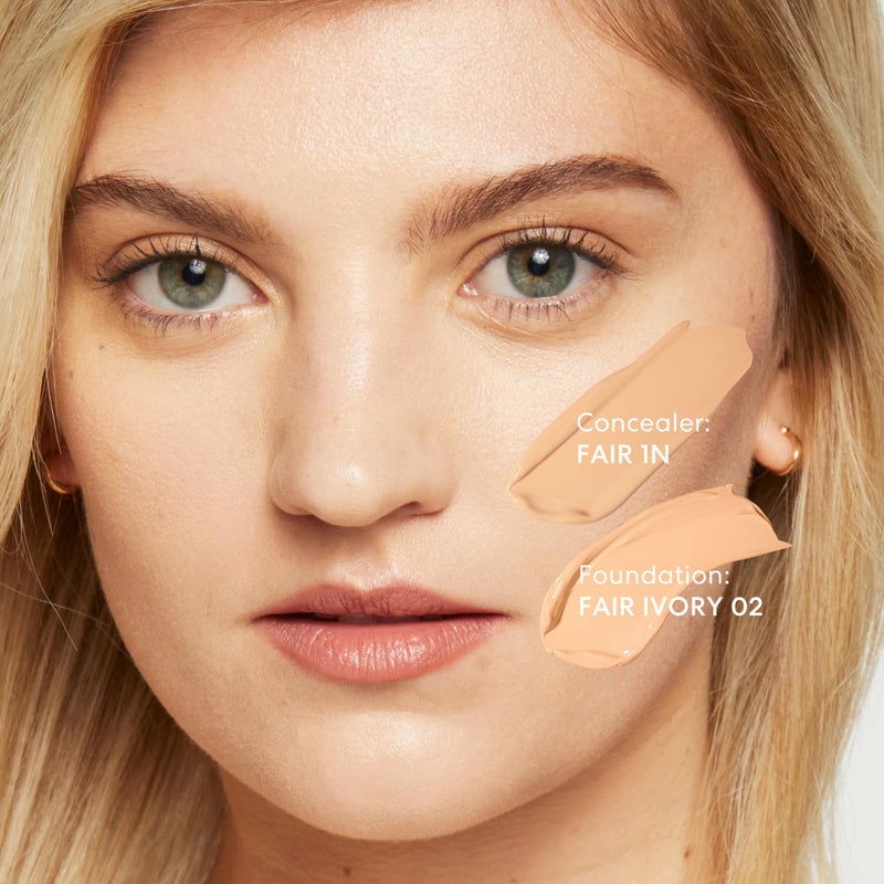 bareMinerals كونسيلر سائل معدني أصلي من بار مينيرالز - 1N عادل للنساء 0.2 أونصة - Image 3