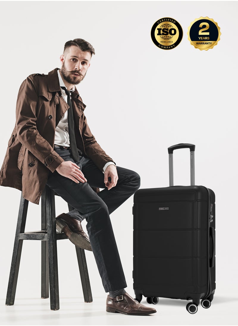 Lightweight ABS Hard Side 8 Wheels Spinner Luggage checked in  Trolley Bag with Lock 28 Inch - Black - pzsku/ZFA577844231161032EDBZ/45/_/1735105247/2e39ece0-e75e-4f36-8bcd-8771f352cfa2