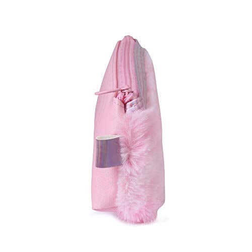 INSTABUYZ Zipper Pencil Pouch Lock Box/Extra Zipper Pocket Pencil Case Large Capacity Pen Bag Pouch for Kids - Image 3