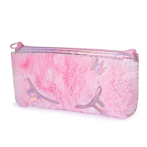 INSTABUYZ Zipper Pencil Pouch Lock Box/Extra Zipper Pocket Pencil Case Large Capacity Pen Bag Pouch for Kids - Image 2
