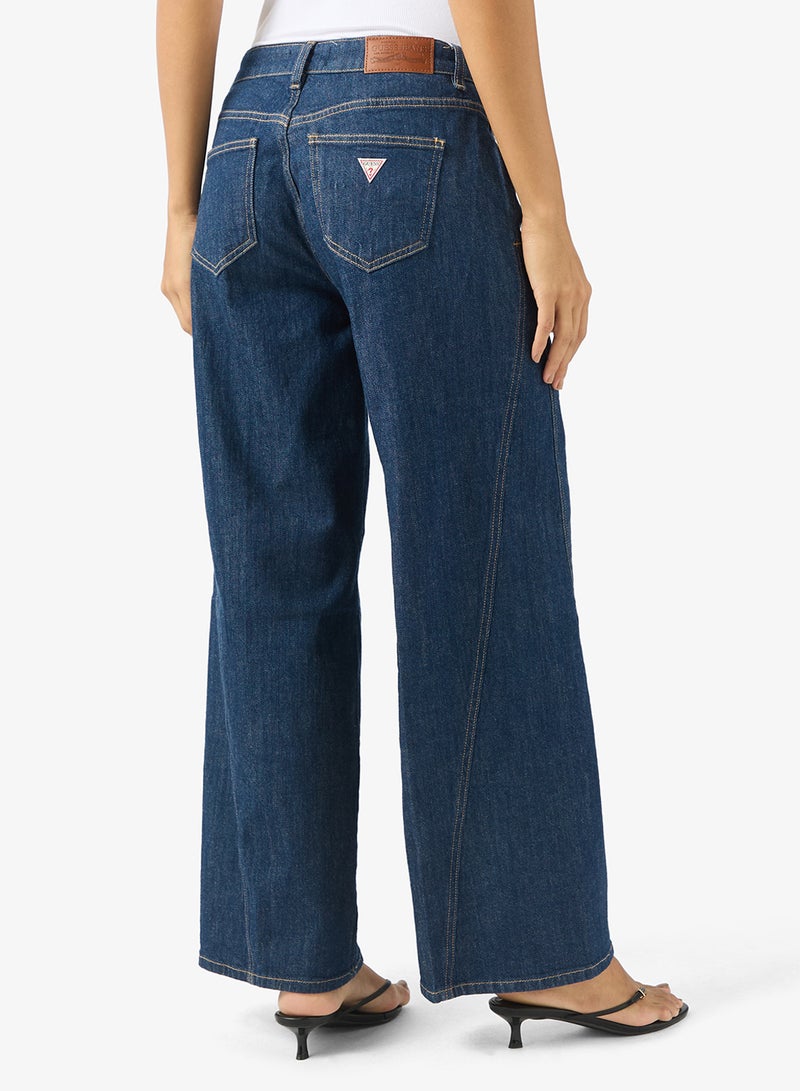 جس جينز واسع الساق - Image 3