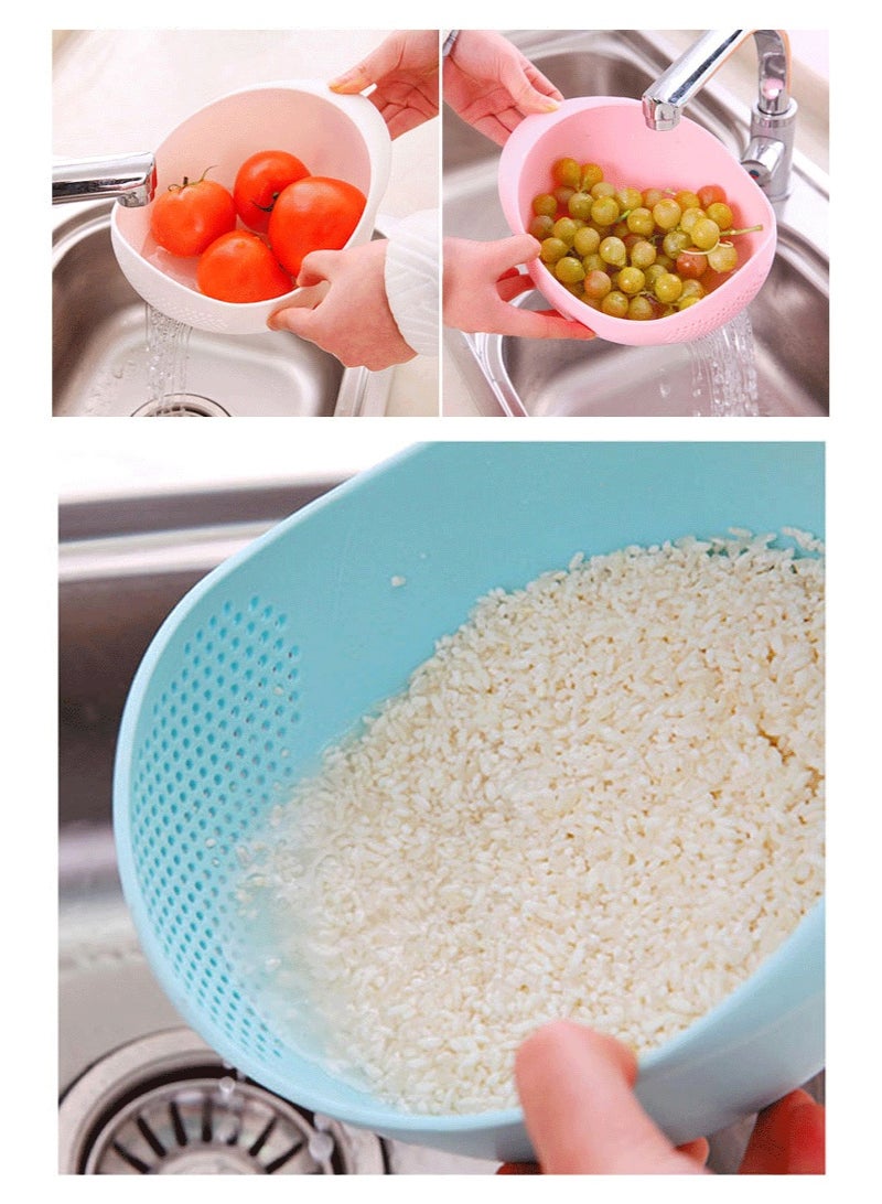 Machine Basket Rice Wash Sieve Strainer Beige - Image 2