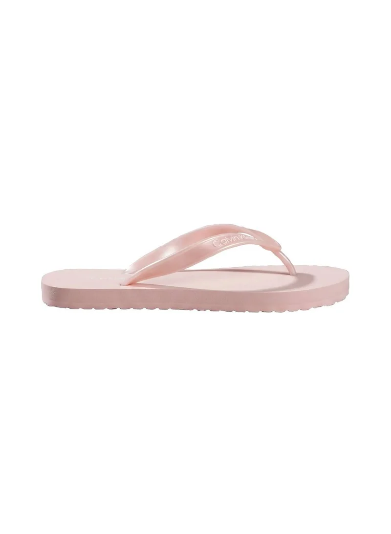 Arwa - Metallic Pearlised Flip Flops