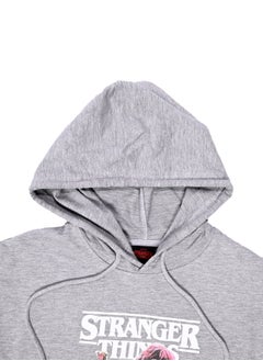 Stranger Things Girls Sleeveless Hooded Sweat Top  - Image 3