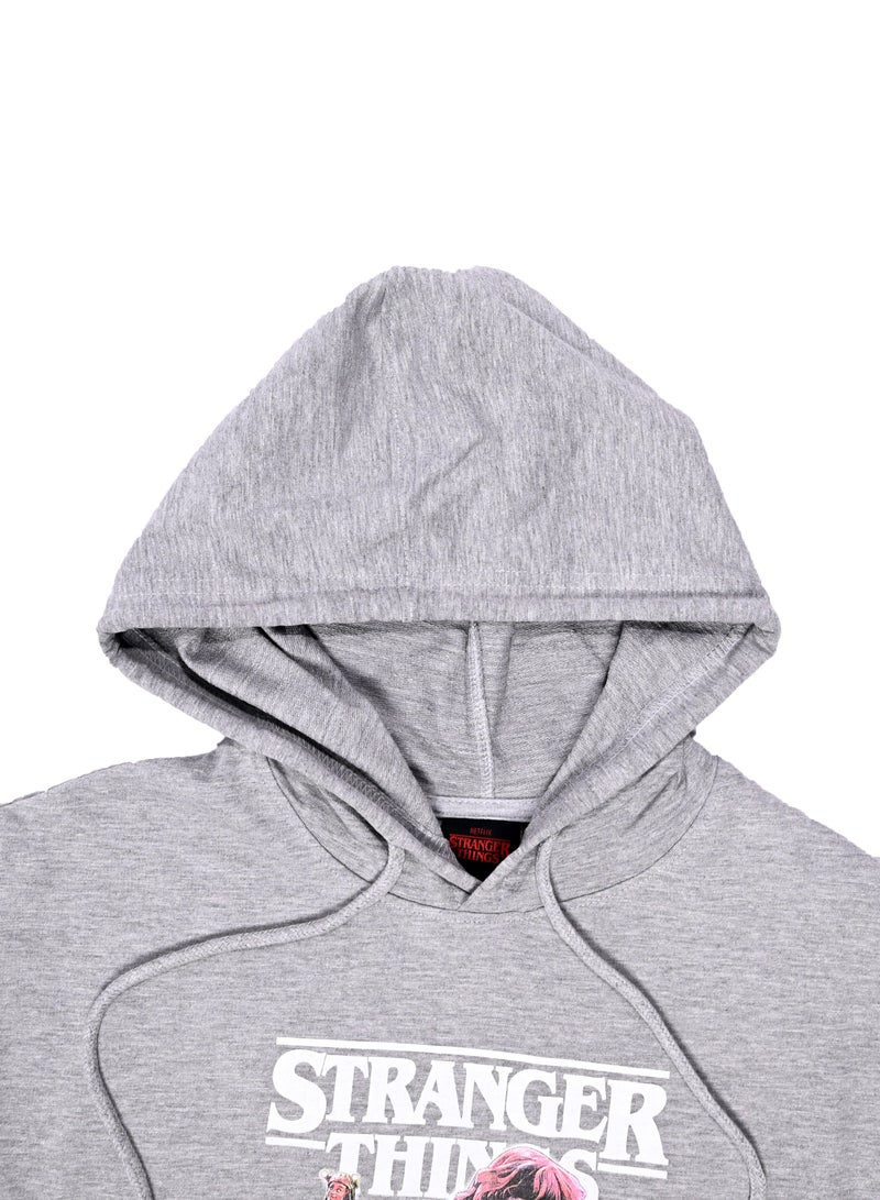 سترانجر ثينكينج الفتيات بلا أكمام مقنعين العرق الأعلى - Image 3