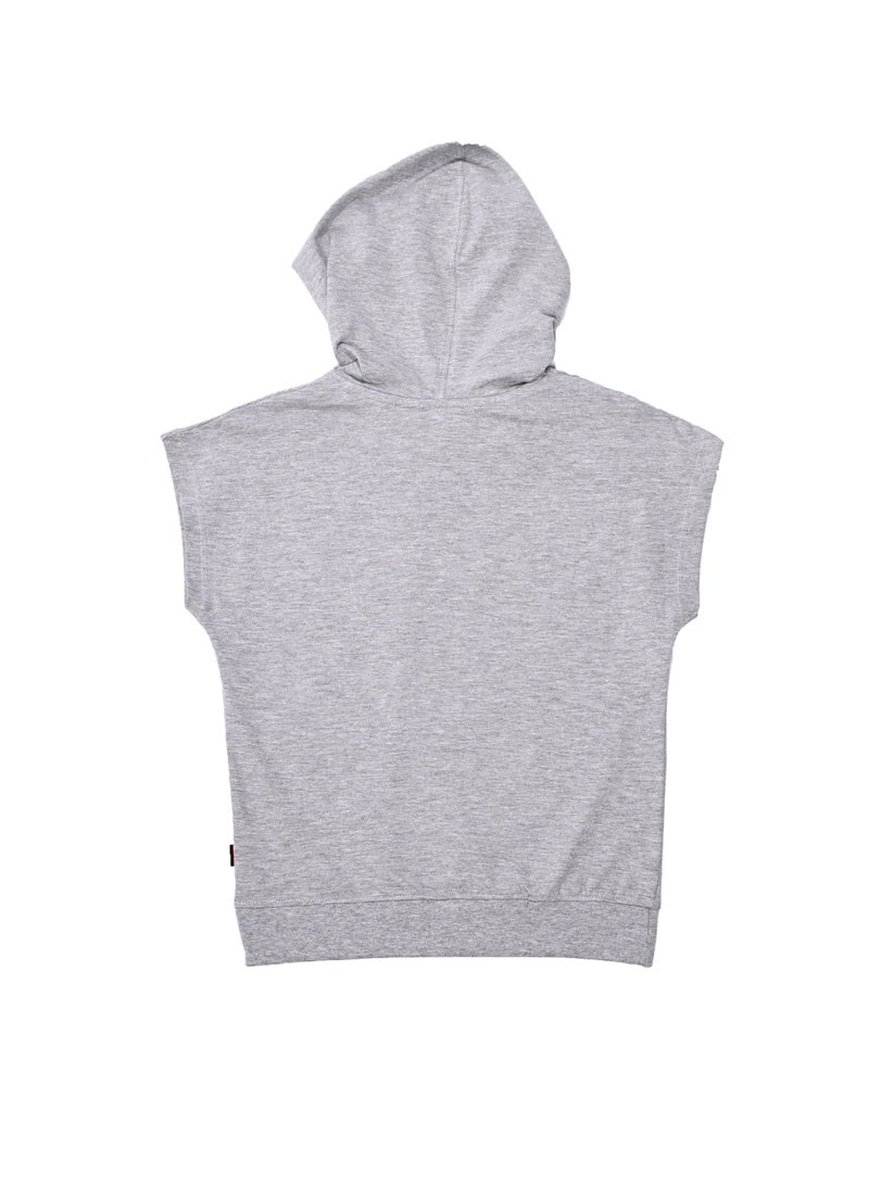 سترانجر ثينكينج الفتيات بلا أكمام مقنعين العرق الأعلى - Image 4