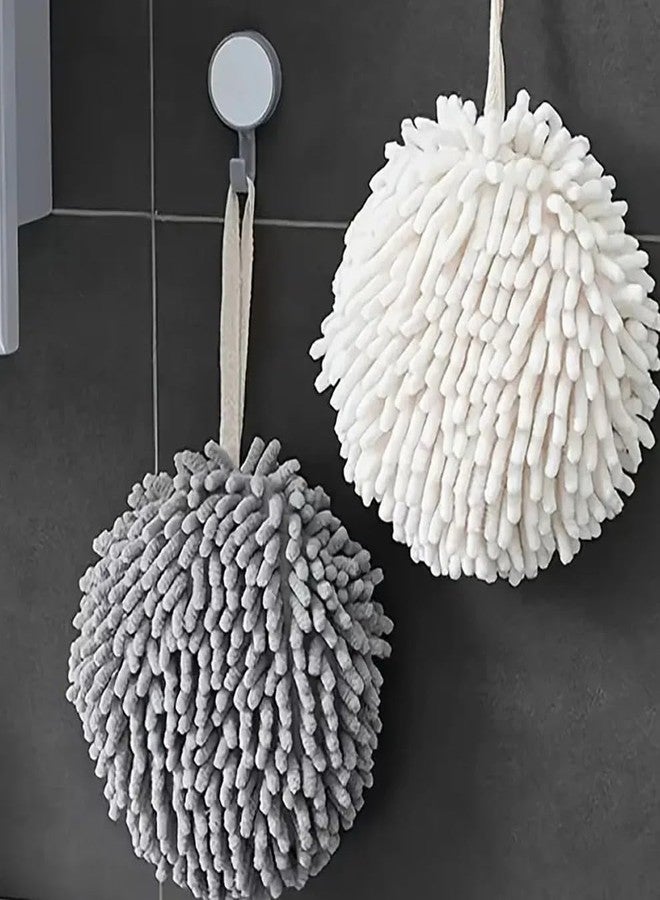 Oblivion Hand Towel 1 Pc – Super Soft Hanging Hand Towel, Microfiber Ultra Absorbent Cloth for Kitchen & Bathroom, Quick Dry, Durable, Coral Velvet Hand Towels with Hanging Loop, Easy to Hang & Use - Image 1