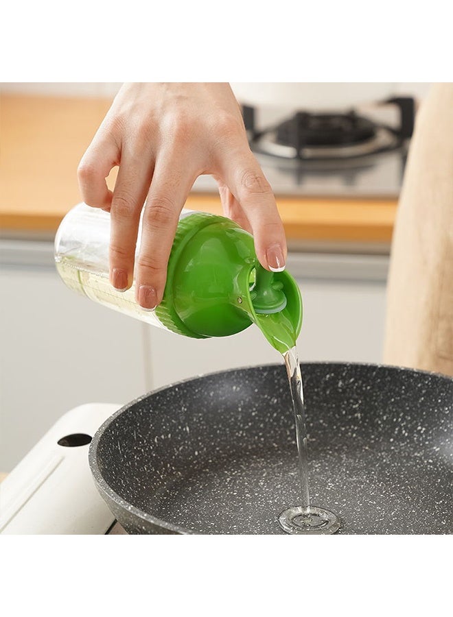 2 Pack 200ML Salad Dressing Shaker Container, 7 Oz Salad Dressing Mixer Bottle Mixer Dispenser, Dripless Pour, Soft Grip, BPA Free - Image 5