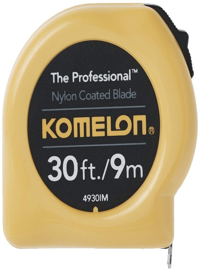 Komelon 4930IM The Professional 30-Foot Inch/Metric Scale Power Tape, Yellow - Image 3