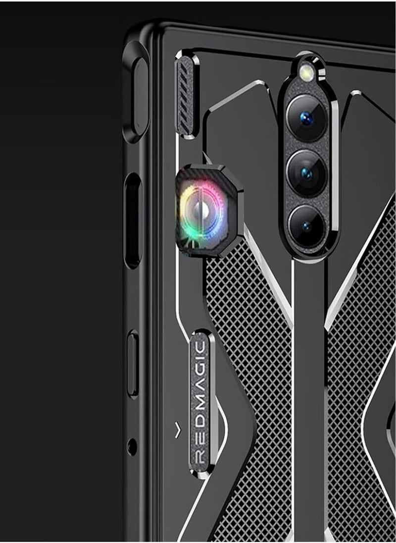 Generic - Red Magic 8s Pro case for, Anti-Scratch Shockproof Phone Cover, Designed for RedMagic 8s Pro, Sleek Black Design - Image 1