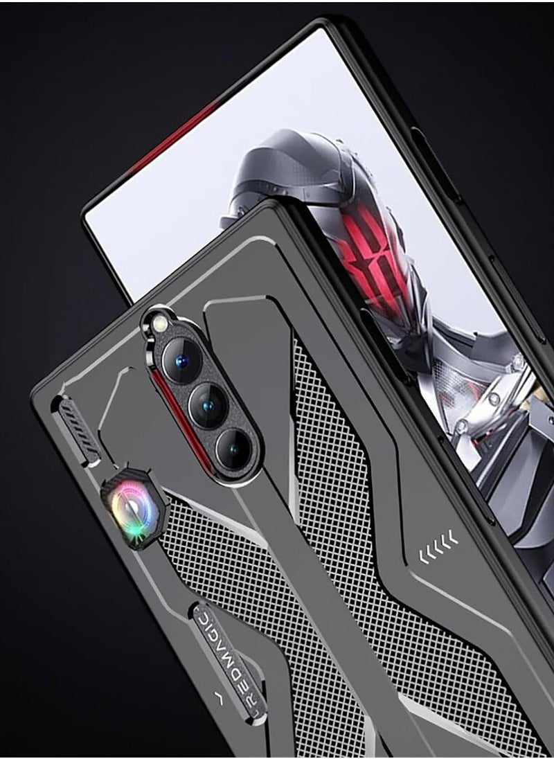 Generic - Red Magic 8s Pro case for, Anti-Scratch Shockproof Phone Cover, Designed for RedMagic 8s Pro, Sleek Black Design - Image 1
