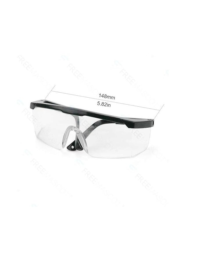 Bukela Anti-fog/Anti-splash Clear Lens Safety Glasses for Construction, Laboratory Eye Protection Glasses  - Image 2
