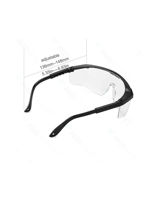 Bukela Anti-fog/Anti-splash Clear Lens Safety Glasses for Construction, Laboratory Eye Protection Glasses  - Image 4