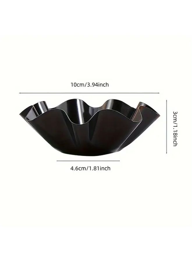10Pcs Octagonal Carbon Steel Baking Molds For Tarts Pies And Pudding - Image 3