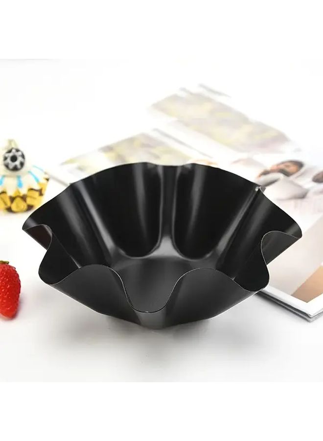 10Pcs Octagonal Carbon Steel Baking Molds For Tarts Pies And Pudding - Image 5