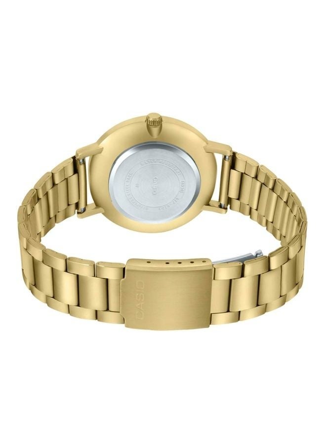 CASIO MTP-VT01G-7BUDF Men's Water Resistant Analog Watch, 40mm, Gold - Image 2