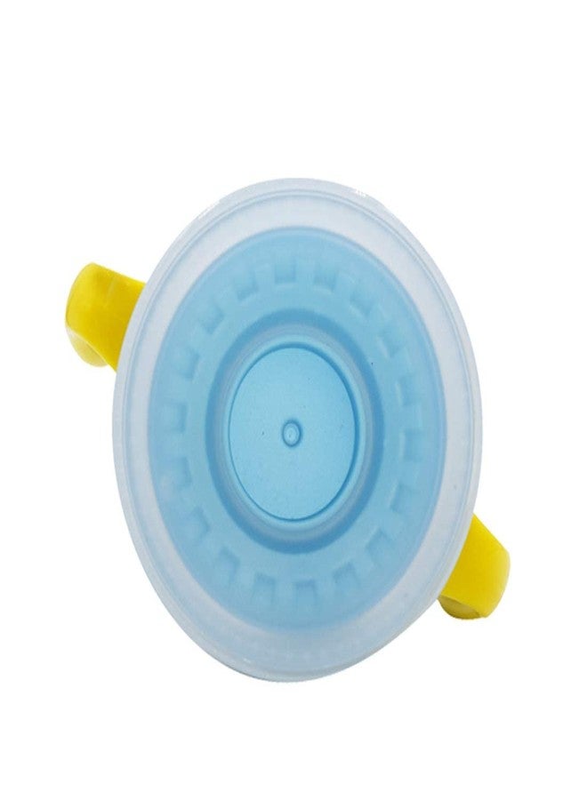 Moppets Double Wall 360° Transition Sipper Cup (Lip Activated Control Flow) - 12 Oz (Blue) - Image 4
