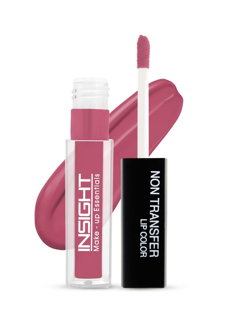 إنسايت أحمر شفاه سائل غير قابل للتغيير من إنسايت - وردي لامع | قوام مطفي | يدوم طويلًا | مقاوم للتلطخ | مقاوم للماء - ٤ مل - Image 1