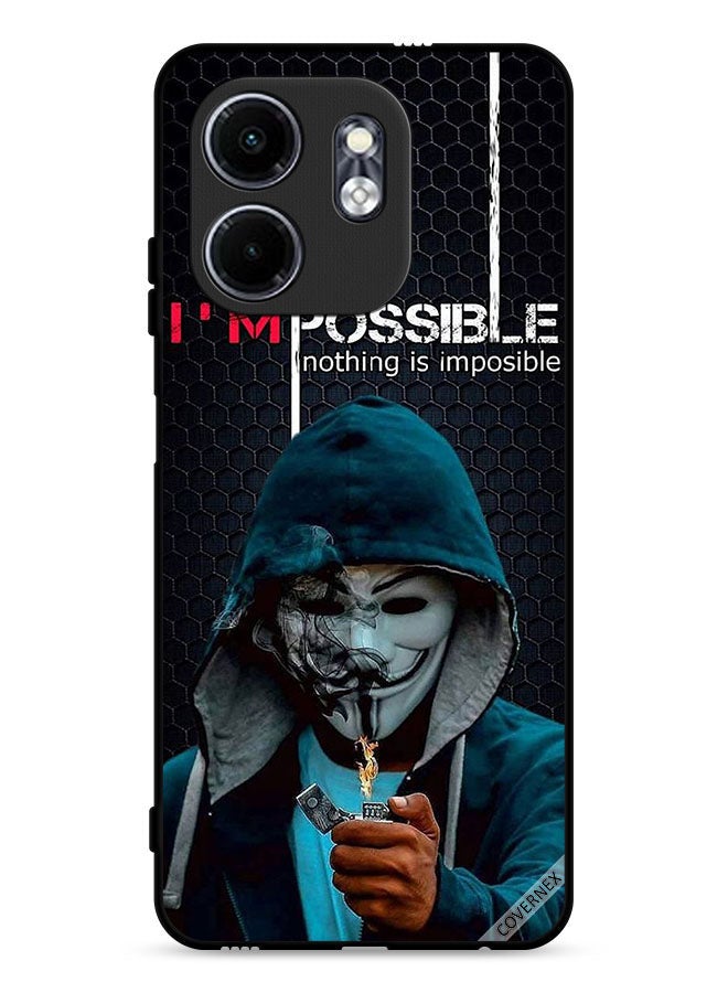 Covernex غطاء حماية Infinix Hot 50i 4G - أنا ممكن، لا شيء مستحيل خلفية - Image 1