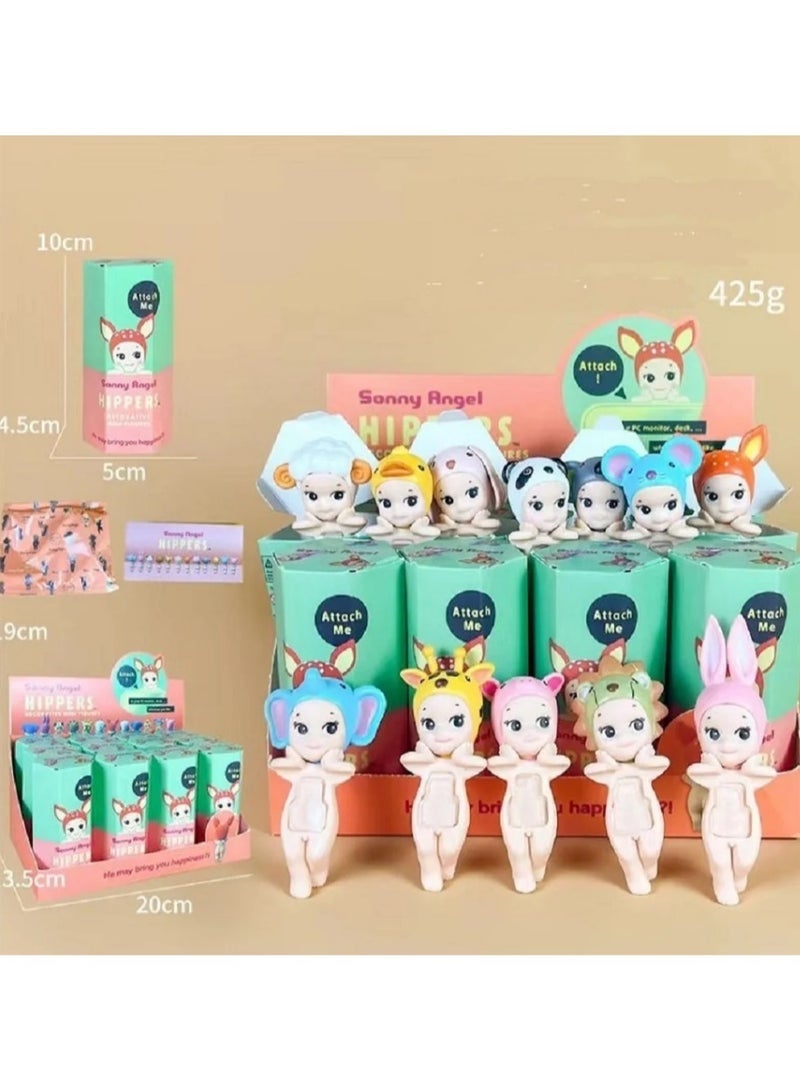 كيلا صندوق ستائر سوني أنجل من ١٢ قطعة، الذكرى السنوية العشرين، دمى هيبرز لوكينج باك، مجسمات أنمي، زينة على شكل حيوانات - Image 4