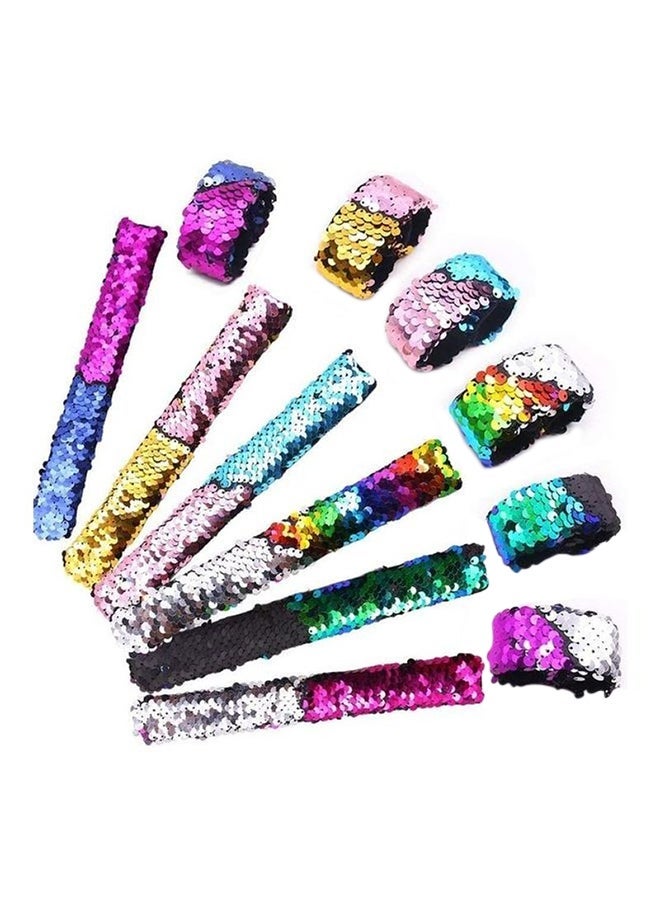 NIBEMINENT 24 Pieces Kids Slap Bracelet - Image 1