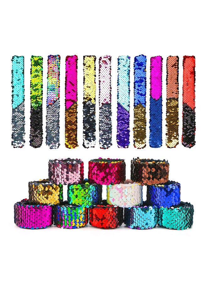 NIBEMINENT 24 Pieces Kids Slap Bracelet - Image 2