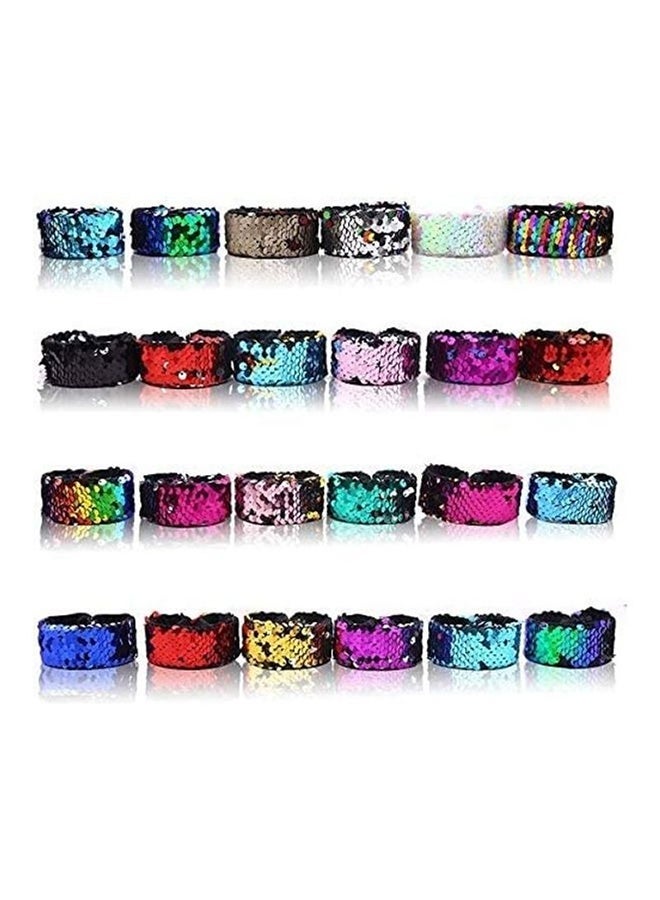 NIBEMINENT 24 Pieces Kids Slap Bracelet - Image 3