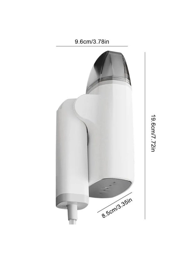 BlueFire Portable Steam Iron for Travel & Home | Foldable Handheld Clothes Steamer with Leak-Proof Design | 1300W Powerful Hand Ironing Machine for Shirts, Quilts, Sheets & Fabrics | Fast Heat, Multi-Angle Steam, Lightweight Compact Fabric Press | Anti-Leak, Quick Wrinkle Removal Garment Steamer for Business Trips, Dorm & Household Use - Image 3