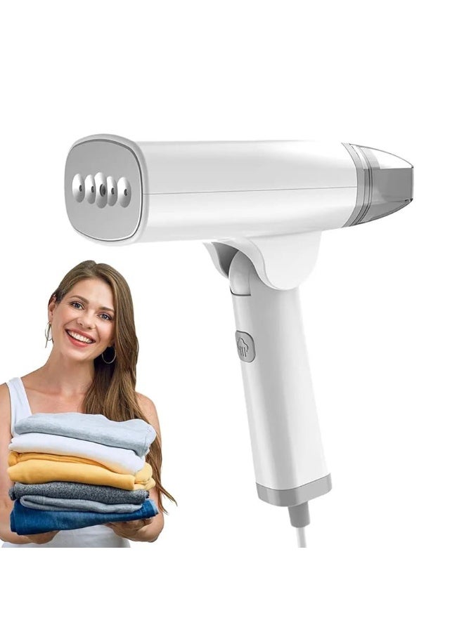 BlueFire Portable Steam Iron for Travel & Home | Foldable Handheld Clothes Steamer with Leak-Proof Design | 1300W Powerful Hand Ironing Machine for Shirts, Quilts, Sheets & Fabrics | Fast Heat, Multi-Angle Steam, Lightweight Compact Fabric Press | Anti-Leak, Quick Wrinkle Removal Garment Steamer for Business Trips, Dorm & Household Use - Image 1