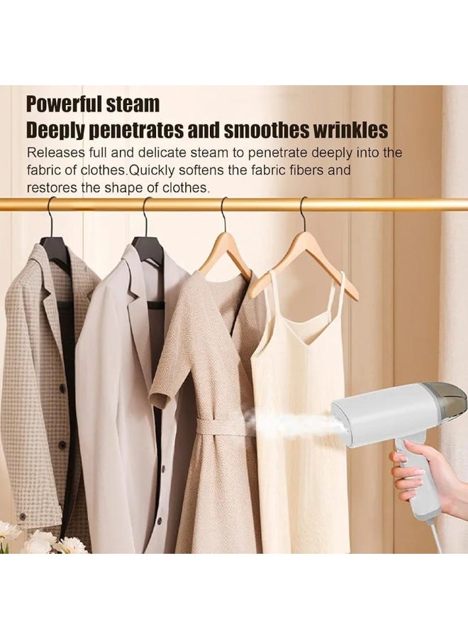 BlueFire Portable Steam Iron for Travel & Home | Foldable Handheld Clothes Steamer with Leak-Proof Design | 1300W Powerful Hand Ironing Machine for Shirts, Quilts, Sheets & Fabrics | Fast Heat, Multi-Angle Steam, Lightweight Compact Fabric Press | Anti-Leak, Quick Wrinkle Removal Garment Steamer for Business Trips, Dorm & Household Use - Image 2