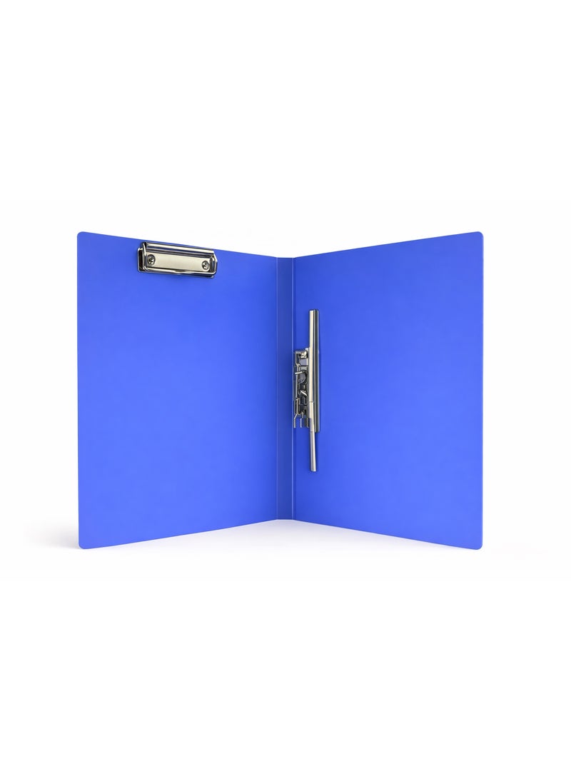 Fikriyah Blue Clip File Folder – A4 Size Document Holder with Sturdy Metal Clip - Image 2