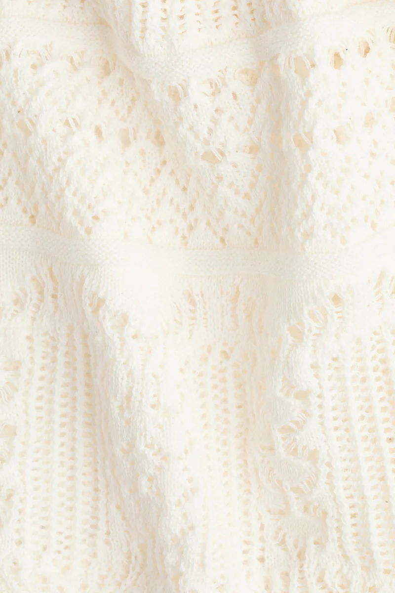 H&M  Pointelle-detail dress for Women | Best Price UAE