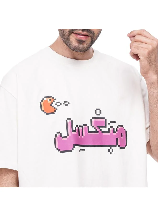 كوب تي شيرت ثقيل بطبعة كوب   1000732