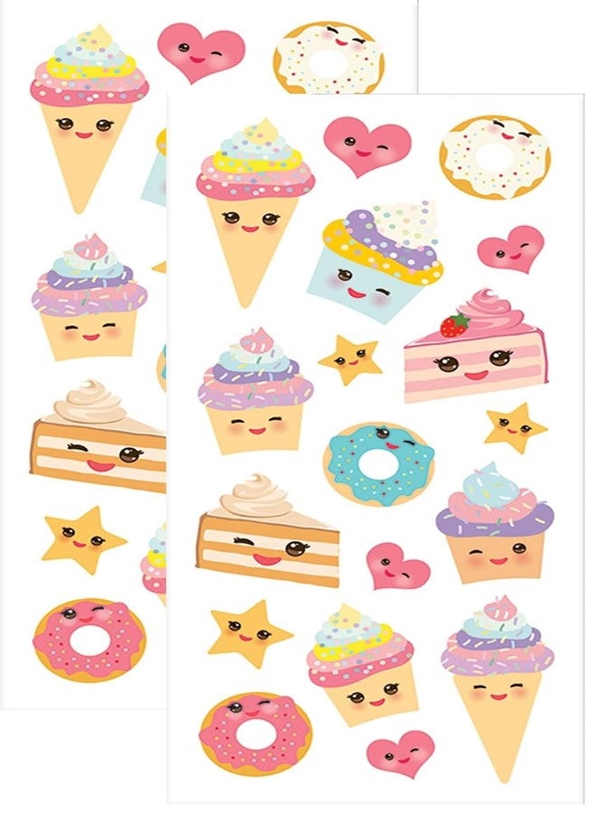 Playhouse Kawaii Kitchen Strawberry Scented Scratch & Sniff Sticker Sheets - 1 Pack - Image 1