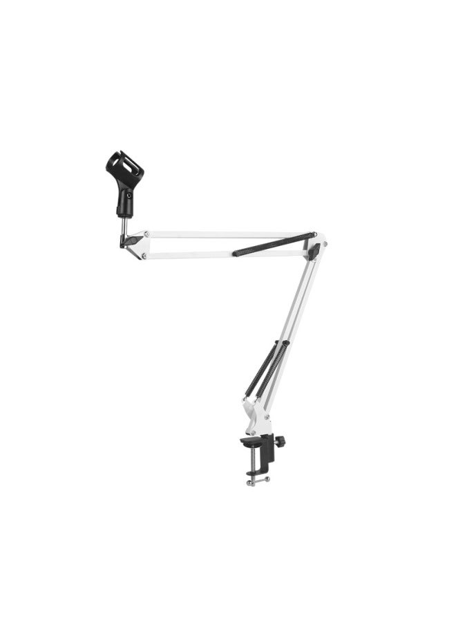 حامل قوس حامل ميكروفون مكتبي عالمي متعدد الاستخدامات، مع غطاء عازل للصوت وإطار امتصاص الصدمات، مجموعة كاملة - Image 1