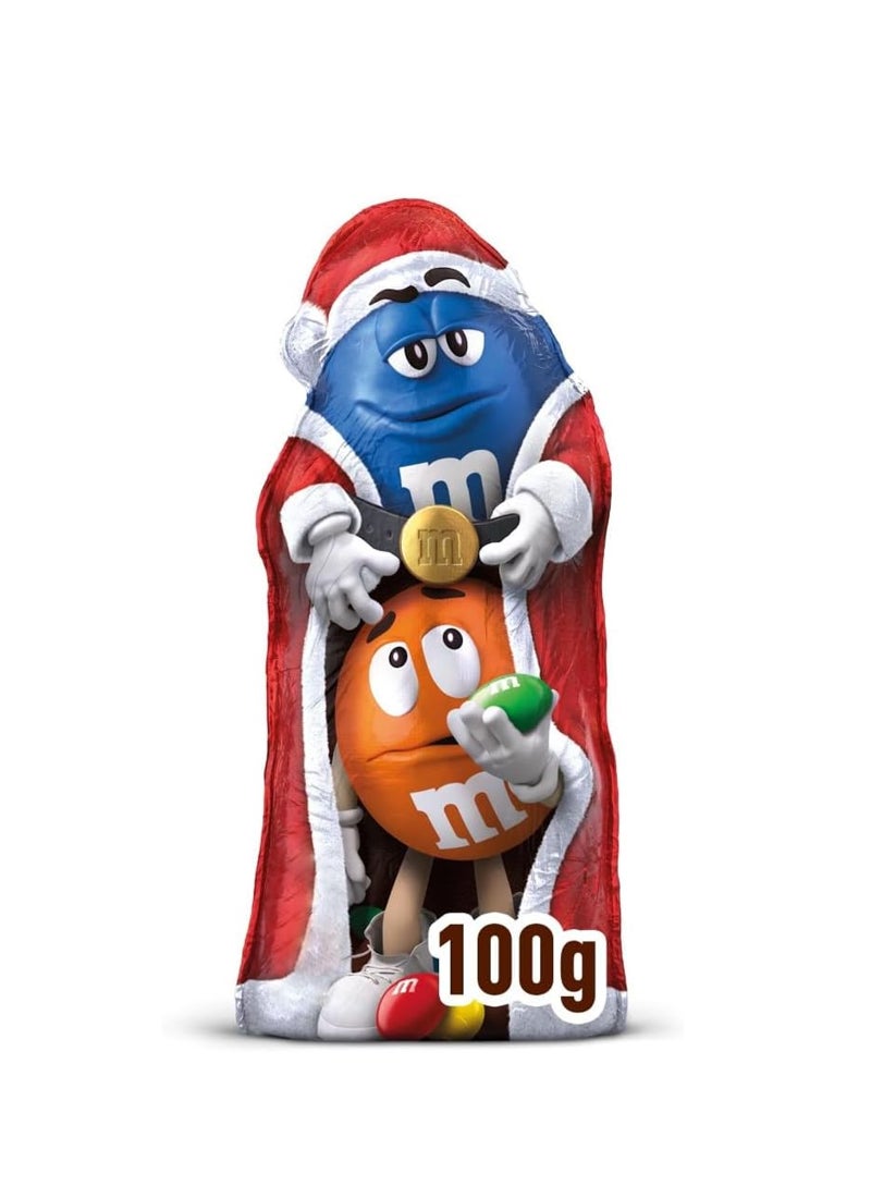 M&M'S Santa Shape Chocolate 100g - Image 1