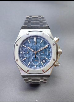 Madina Luxury Men's Fashion Watch High-End Multi-Functional  Steel Belt Watch Waterproof Chronograph Watch with Calendar 