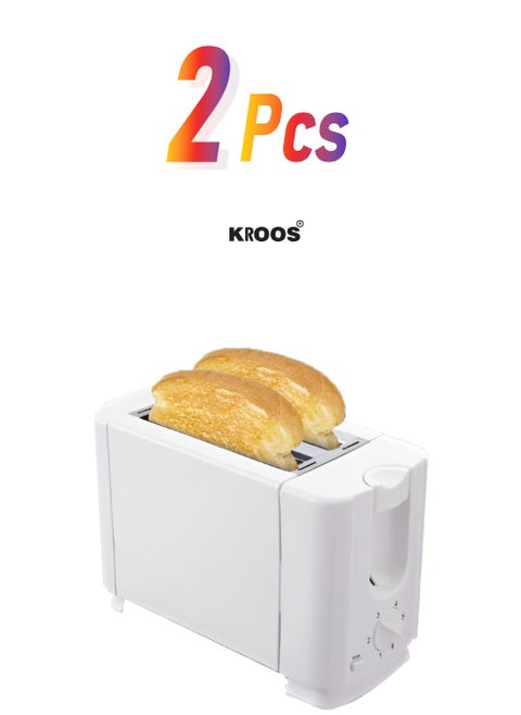 KR-5305 Electric Toaster - 2-Slice Bread Warmer for Daily Home Use