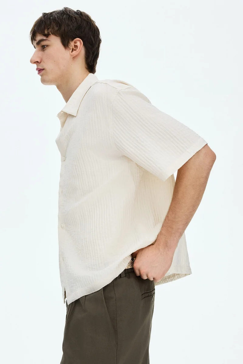 H&M  Relaxed Fit Shirt for Men | Best Price UAE