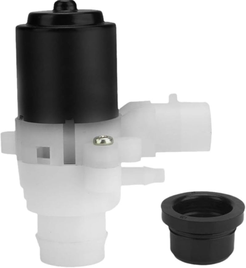 Universal Electric Windshield Washer Reservoir Tank T4695001 Small Water Pump - Image 1