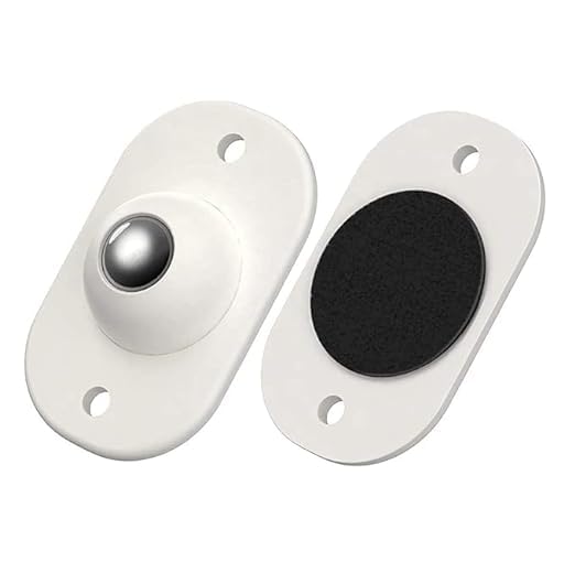 Self Adhesive 360 Degree Mini Swivel Casters Wheels Universal Wheels at The Bottom of The Storage Box Trash Can Baby Toys Car Cloth Bin Container Cabinet Furniture4Pcs - Image 1